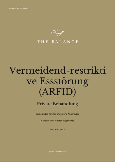 Vermeidend-restriktive Essstörung (ARFID) | Behandlungsleitfaden