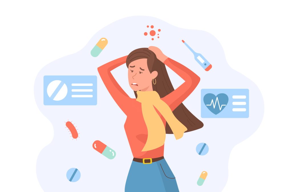 Hypochondriac woman